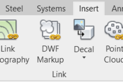 Insert Tab – Link Panel Insert Tab – Link Panel