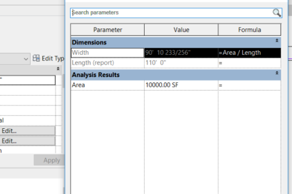 Revit Global Parameters Revit Global Parameters