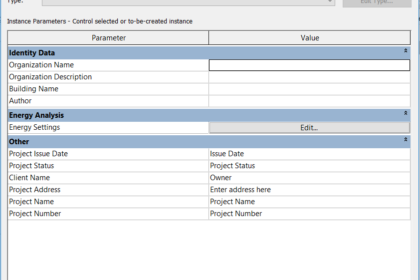 Revit Project Templates Revit Project Templates
