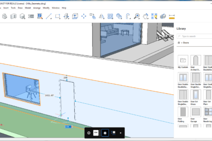 Placing a Door in Shape Placing a Door in Shape